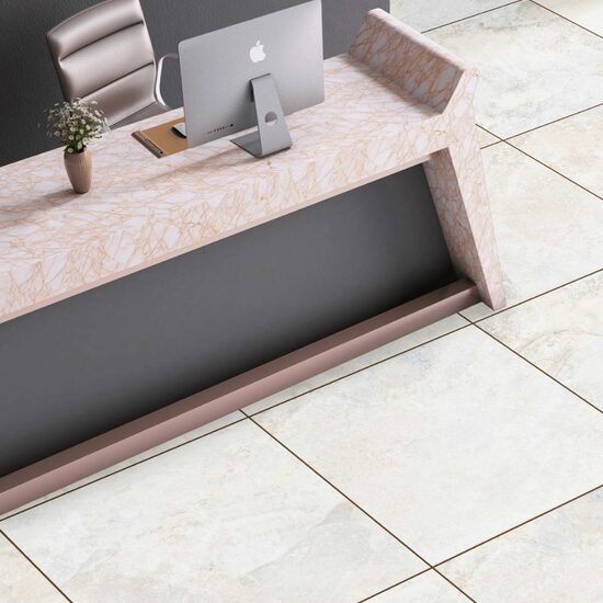 60×60 cm Brillante Bianco / Carving (~208 SEK/m²)